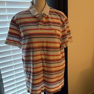 Original Penguin Multicolor Striped Polo